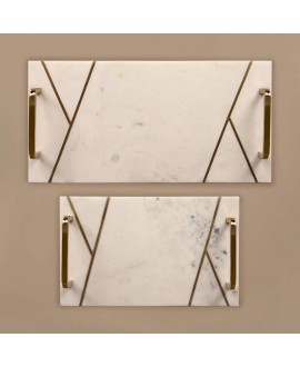 Plain Marble Tray - Small