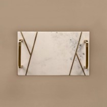 Plain Marble Tray - Small