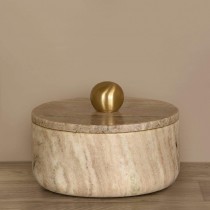 Box with Brass Knob - Large