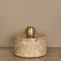Box with Brass Knob - Small