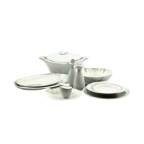 Heart Blue dinner set