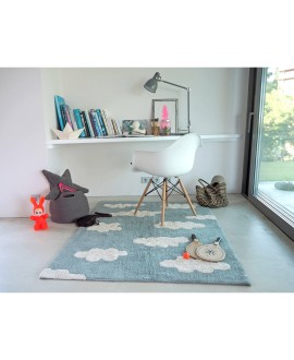 Washable Rug Clouds