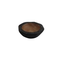 Roddy fruit bowl  fumé/natural XS