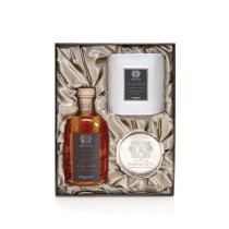 Sandalwood Amber Silver Gift Set 