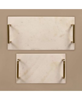 Plain Marble Tray - Small