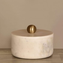 Box with Brass Knob - Large
