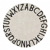 Round ABC Rug