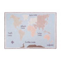 Vintage Map Rug