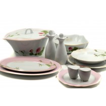 Floral rose Dinner Set 