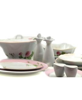 Floral rose Dinner Set 