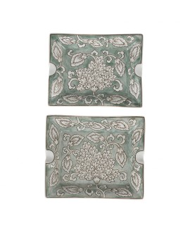 طقم طفايه سجائر x2